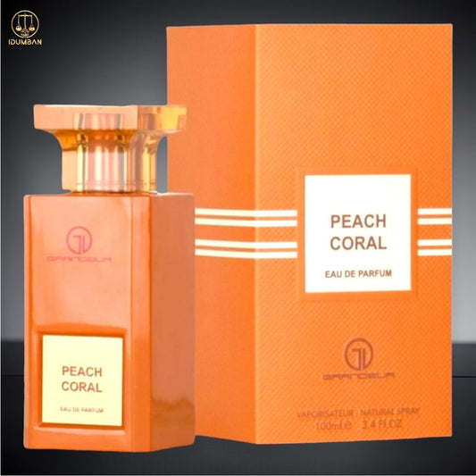 GRANDEUR PEACH CORAL EDP 100ML FOR MEN AND WOMEN