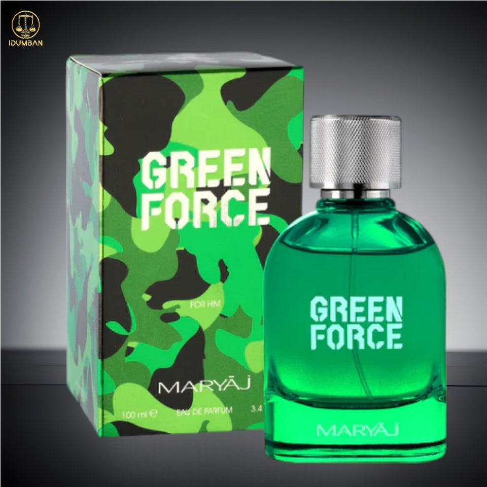 MARYAJ GREEN FORCE EDP FOR MEN, 100ML